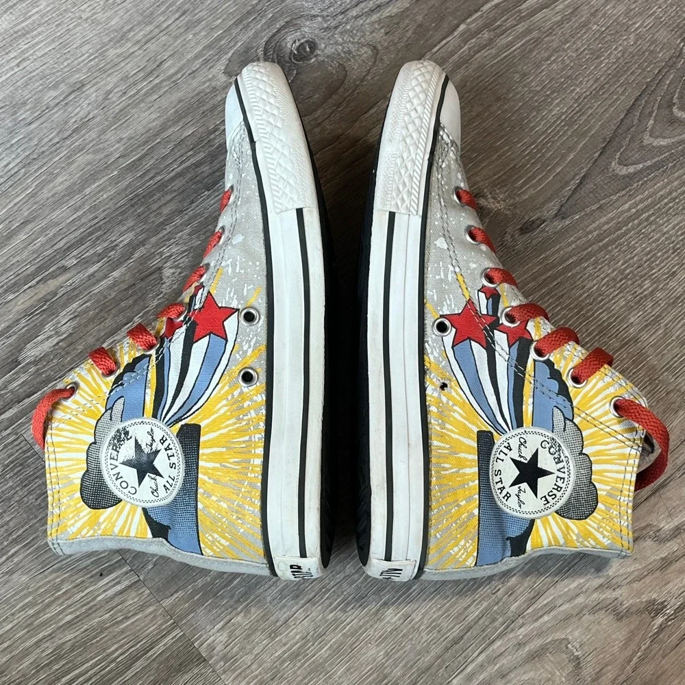 Converse x DC Comics Superman Chuck Taylor All Star Hi Tops Youth 3 UK 2.5 EU 35